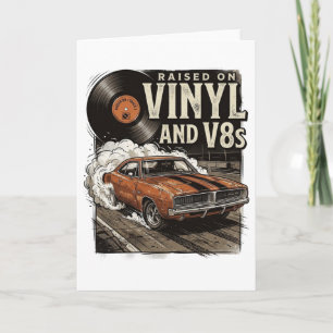 Tarjeta Camiseta de Aficionado a Coches Clásicos Criado co