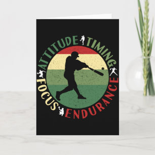 Tarjeta Camiseta de bebé con valores de equipo de béisbol