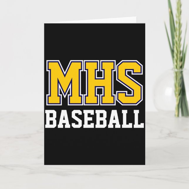 Tarjeta Camiseta de béisbol personalizada con espíritu esc (Anverso)