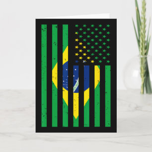 Tarjeta Camiseta de Brasil Jersey de Fútbol de Usa América