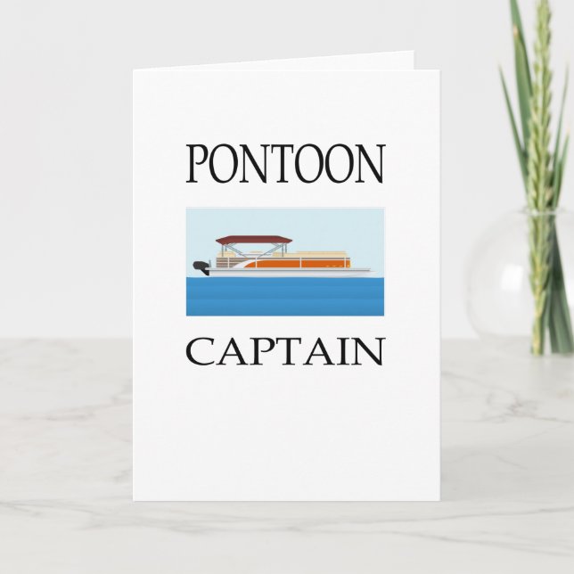 Tarjeta Camiseta de Capitán de Pontón (Anverso)