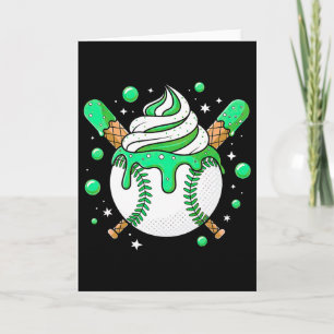 Tarjeta Camiseta de cosas de goteo de helado Bysebyll Cosa
