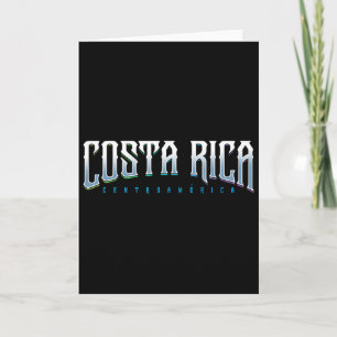 Tarjeta Camiseta de Costa Rica - Viaje Ecológico Playa Dis