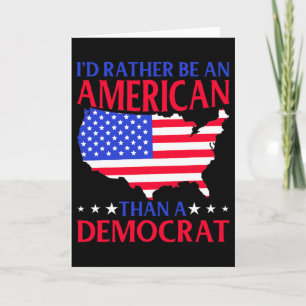Tarjeta Camiseta de Elección Republicana Trump 