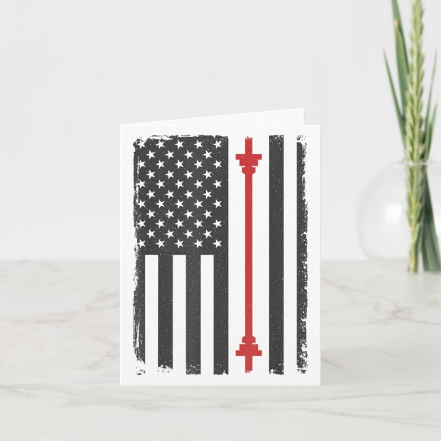 Tarjeta Camiseta de entrenamiento de gimnasio de la bander (Anverso)