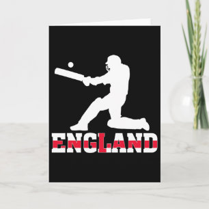 Tarjeta Camiseta de fanático de críquet de Inglaterra 2025