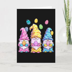 Tarjeta Camiseta de gnomo de Pascua para mujeres Outfit de