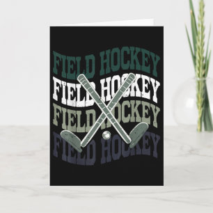 Tarjeta Camiseta de Hockey sobre Césped Lindo para Adolesc