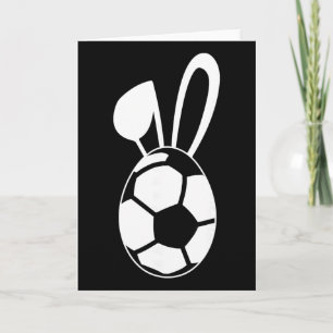 Tarjeta Camiseta de huevo de fútbol lindo - Regalo de huev