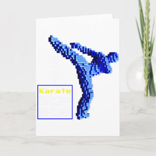 Tarjeta Camiseta de karate_1