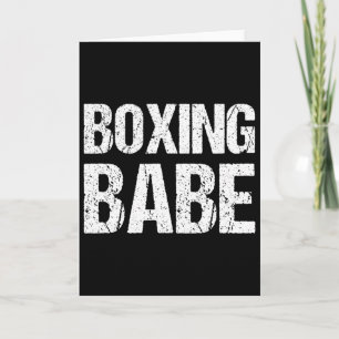 Tarjeta Camiseta de Kickboxing Boxeo Bybe