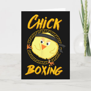 Tarjeta Camiseta de Kickboxing para Mujeres Competidoras