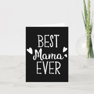 Tarjeta Camiseta de la mejor mamá divertida regalo del día