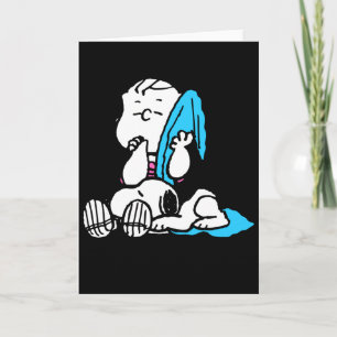 Tarjeta Camiseta de Linus Peanuts