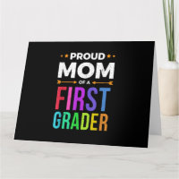 Camiseta de mamá de un estudiante de primer grado
