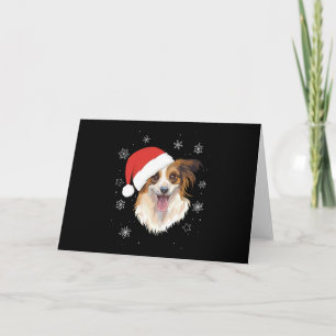 Tarjeta Camiseta de Navidad de Papillon para niños y niñas