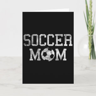 Tarjeta Camiseta de orgullosa mamá de fútbol Regalo divert