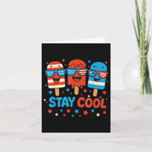 Tarjeta Camiseta de paleta Stay Cool para niños y hombres 