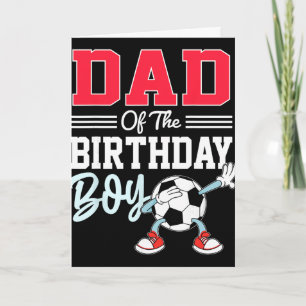 Tarjeta Camiseta de Papá del Niño Cumpleaños Partido de Fú
