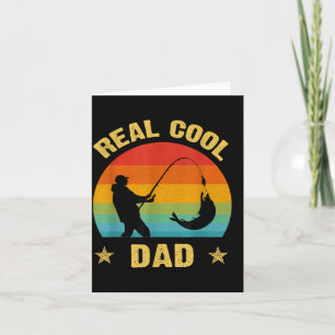 Tarjeta Camiseta de papá genial de pesca Día del padre