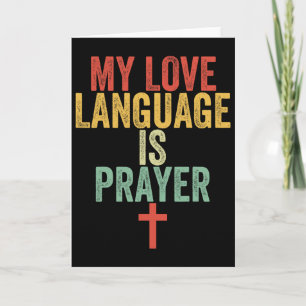 Tarjeta Camiseta de Pascua cristiana Jesús Mi lenguaje del