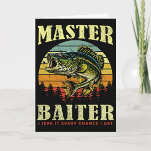 Tarjeta Camiseta de pesca Maestro-byiter Divertido Byss Pa