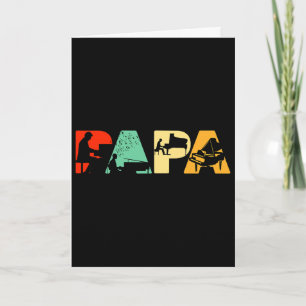 Tarjeta Camiseta De Piano Para Hombres Papá Divertido Papá