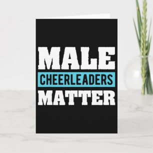 Tarjeta Camiseta de regalo de porristas para hombres