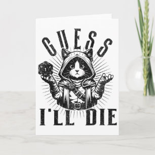 Tarjeta Camiseta de rol jugando juego de rol de mesa Adivi