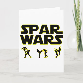 Tarjeta Camiseta de Taekwondo Mma Karate Spar Wars 
