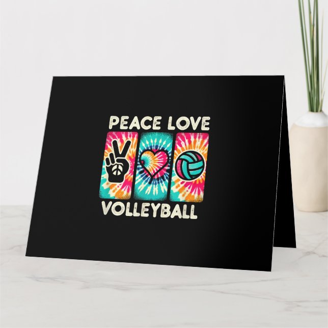 Tarjeta Camiseta de voleibol para adolescentes mujeres chi (Anverso)