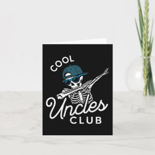 Tarjeta Camiseta del club de tíos divertidos y geniales Tí
