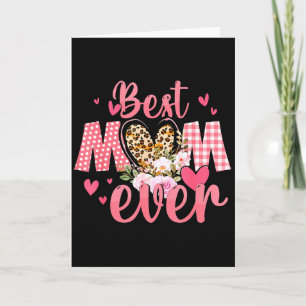Tarjeta Camiseta del día de la madre de hija mujeres mamá