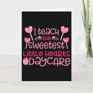 Tarjeta Camiseta del Día de San Valentín para Maestros Cut