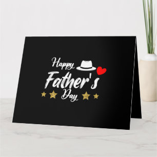 Tarjeta Camiseta del Día del Padre Feliz 2025 para Hombres