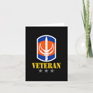 Tarjeta Camiseta del Día del Veterano 228ª Brigada de Seña