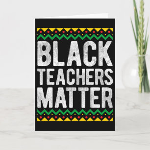Tarjeta Camiseta del Mes de la Historia Negra Regalo para