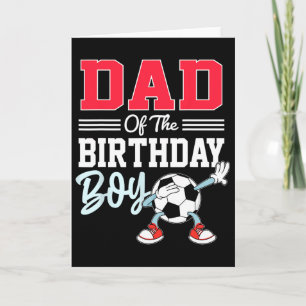 Tarjeta Camiseta del papá del niño de cumpleaños Partido d