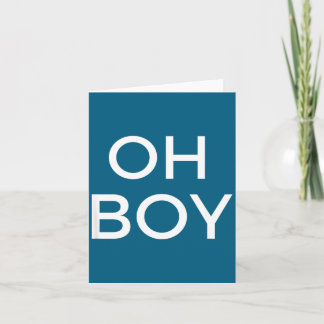Tarjeta Camiseta divertida con dicho novedoso para chicos 