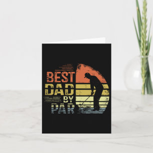 Tarjeta Camiseta divertida de golf para papá - Regalo del