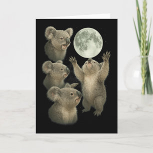 Tarjeta Camiseta divertida del día de los animales de Koal