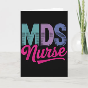 Tarjeta Camiseta Divertida Mds Coordinadora de Enfermería