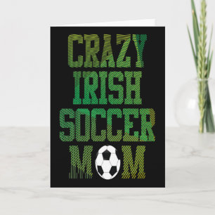 Tarjeta Camiseta divertida para mamá futbolera mujer Camis