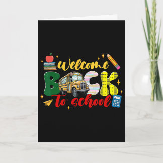 Tarjeta Camiseta Divertida Para Regreso A Clases Para Maes