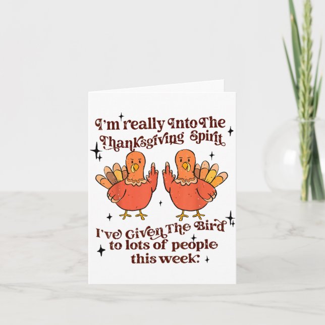 Tarjeta Camiseta divertida y sarcástica de novedad Me he d (Anverso)