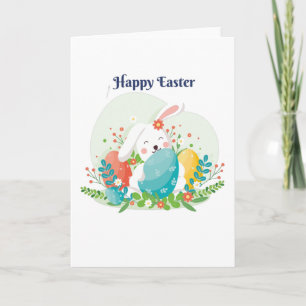 Tarjeta Camiseta Feliz Pascua Niñas Niños