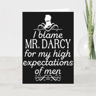 Tarjeta Camiseta Funny Jane Austen Mr Darcy Quotes Book Cl