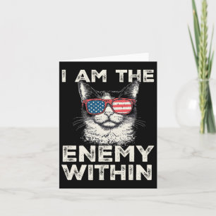 Tarjeta Camiseta I Am The Enemy Within - Kamala Harris 202
