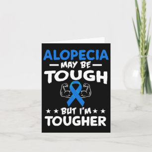 Tarjeta Camiseta Más Fuerte Que La Alopecia
