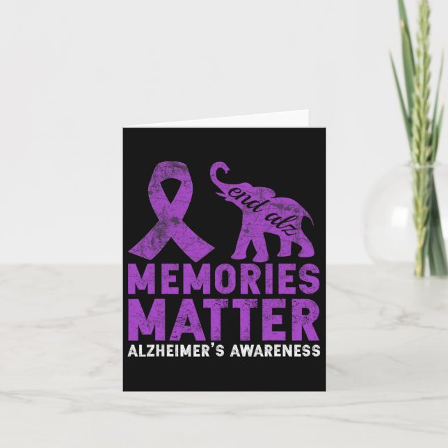Tarjeta Camiseta Memories Problem Heimerheimer - Elefante  (Anverso)